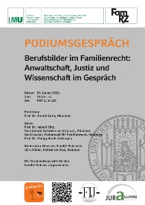 Podiumsdiskussion: Berufsbilder im FamR